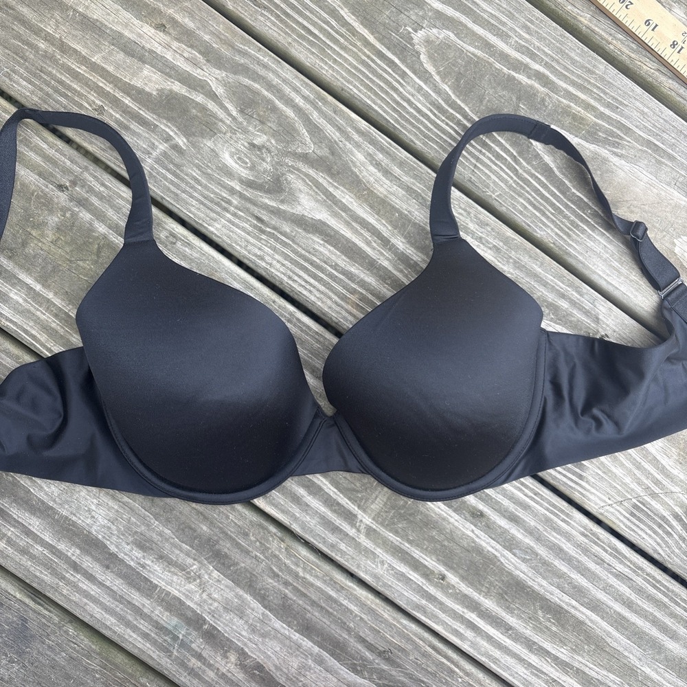 Soma Enhancing Shape Full Coverage Smooth Cup Underwire Bra black Size 36DD